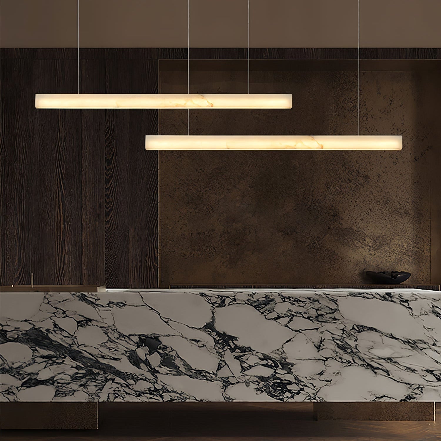 Meron Alabaster Pendant Light