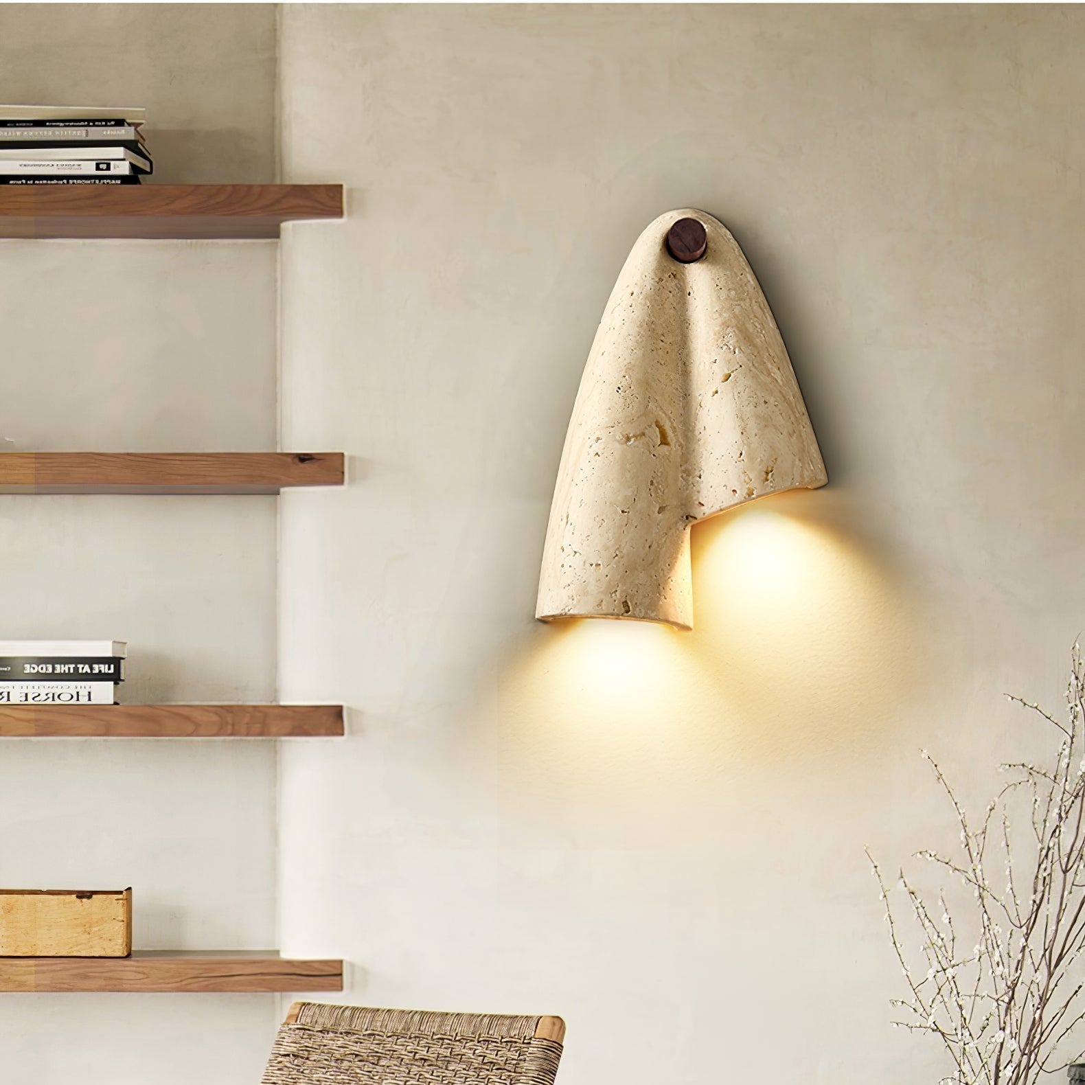 Doperez Natural Stone Wall Light