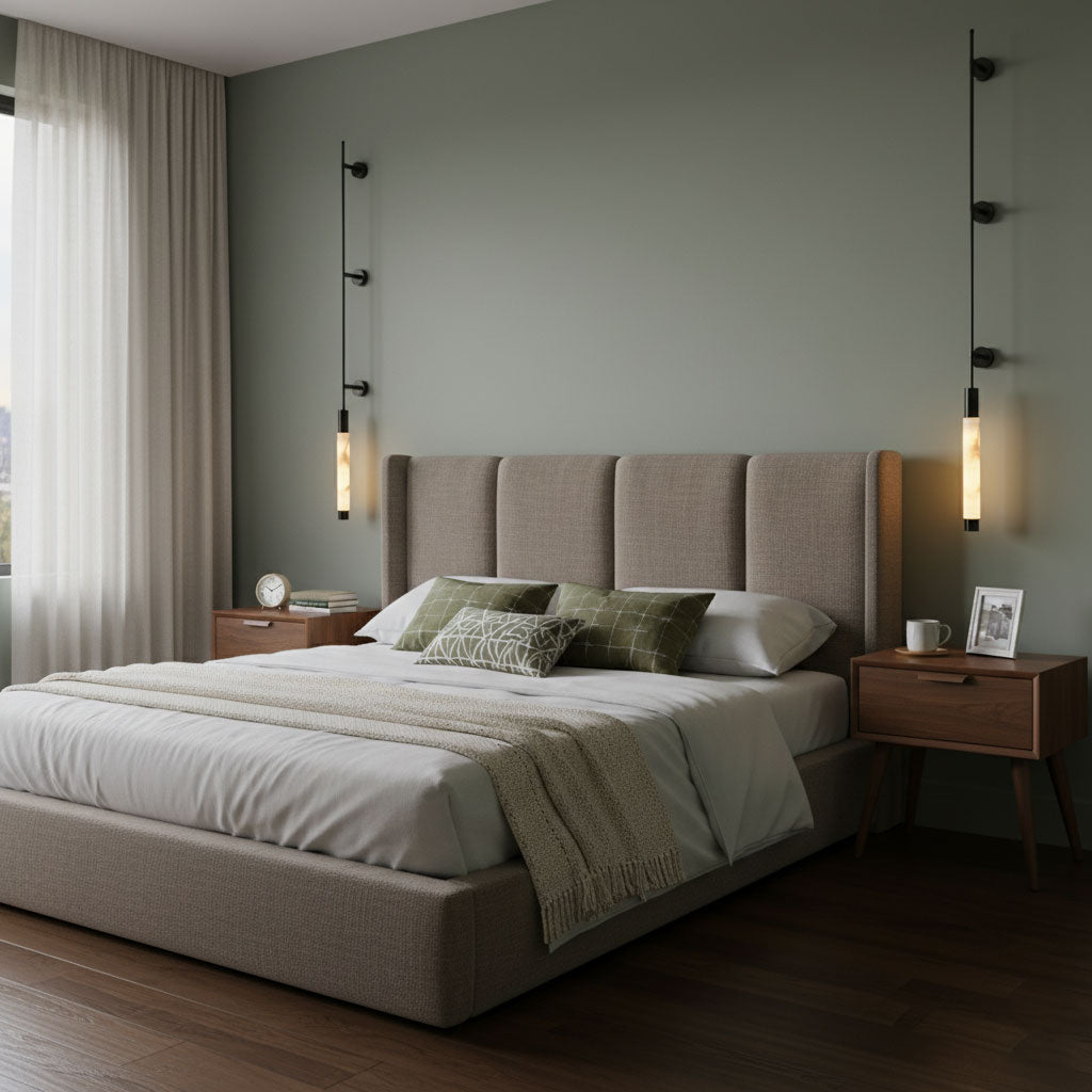 Veymiza Alabaster Wall Light