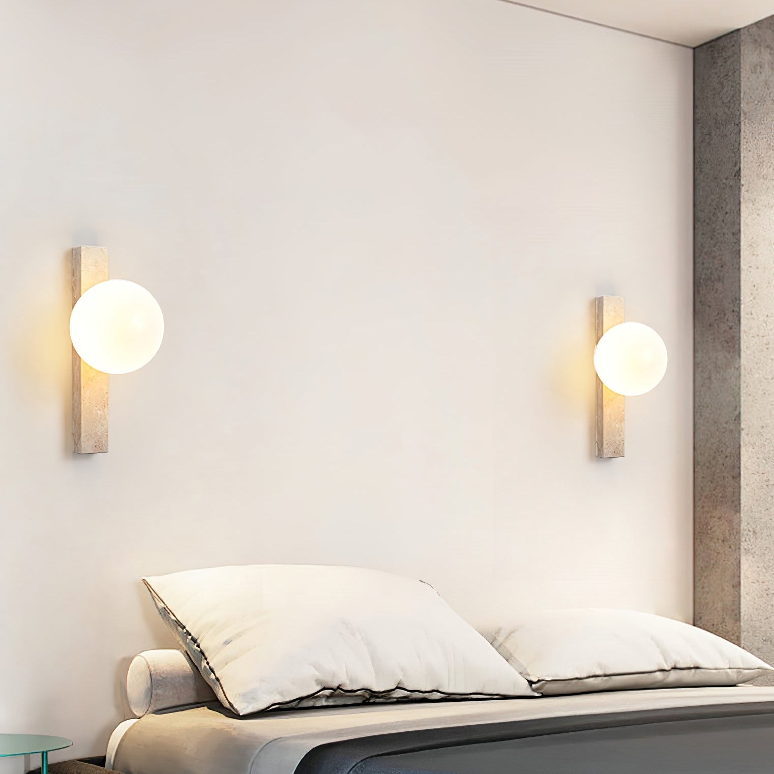 Vemme Natural Stone Wall Light