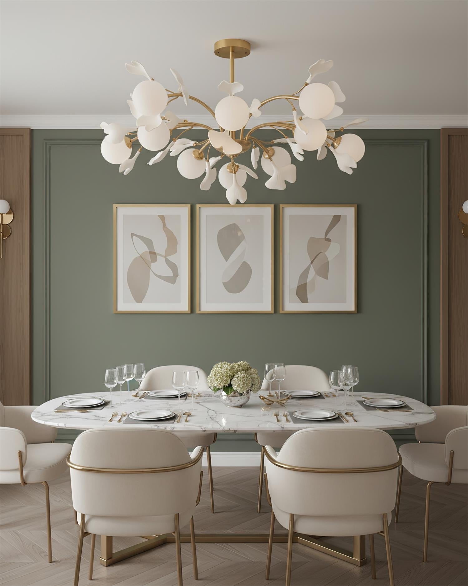 Yarioay Floral Chandelier
