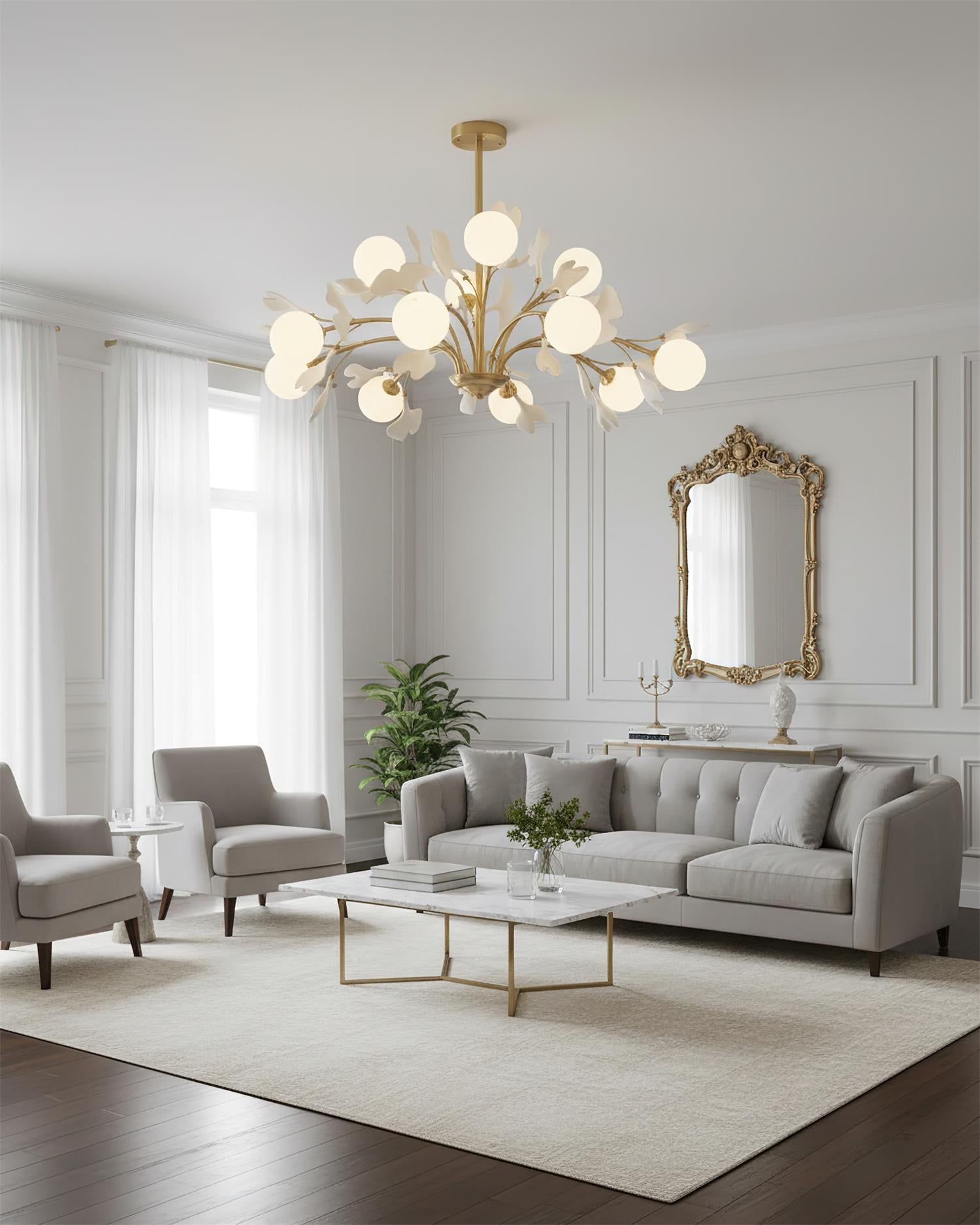 Yarioay Floral Chandelier