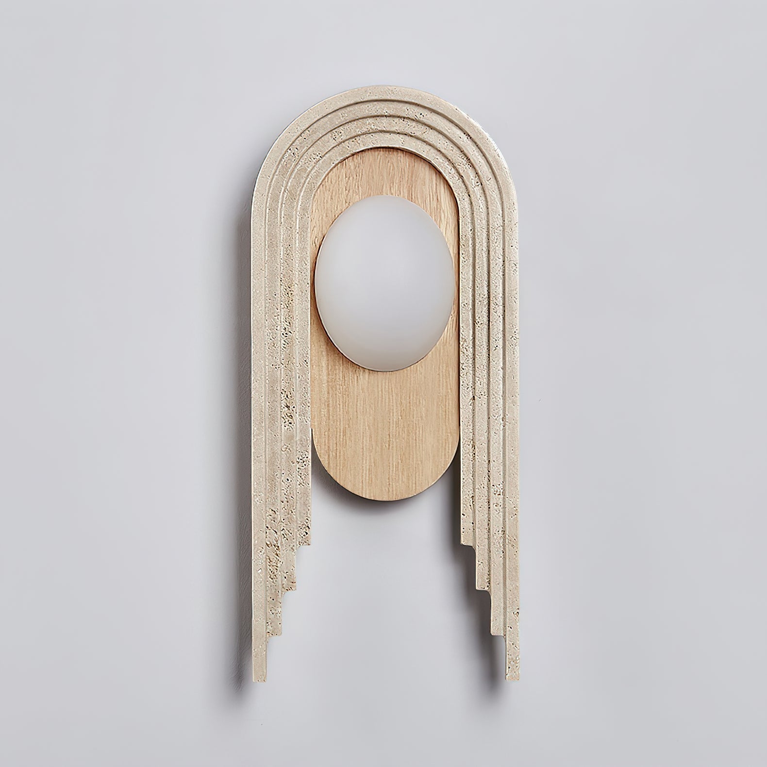 Belva Travertine Wall Light