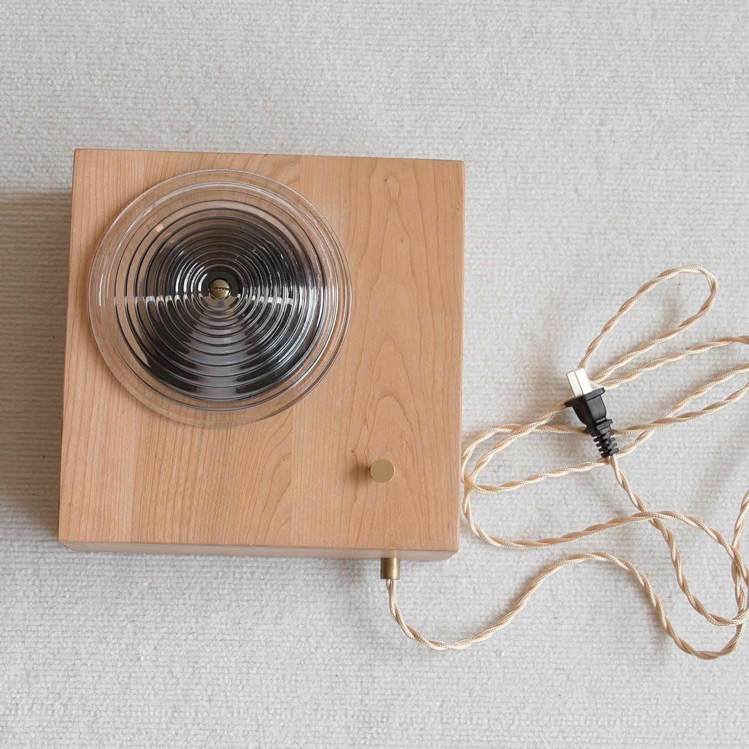 Wooden Vintage Camera Wall Light