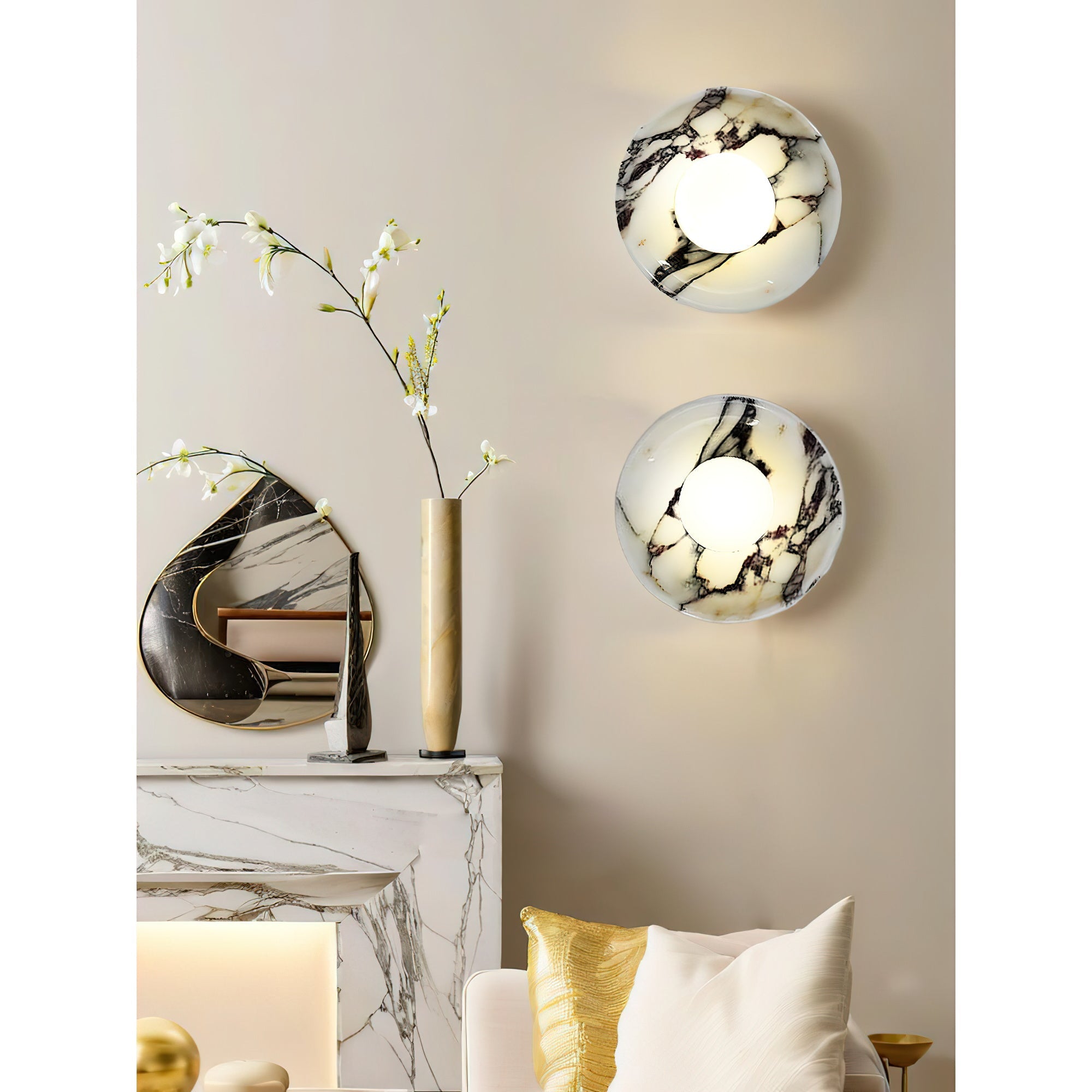 Morenel Round Wall Light