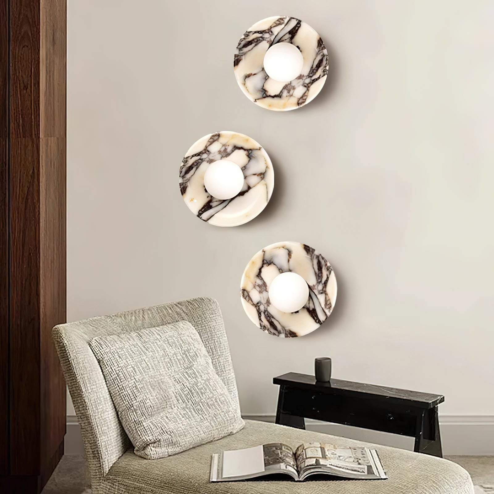 Morenel Round Wall Light