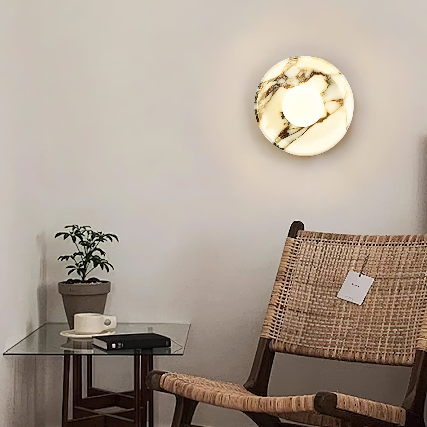 Morenel Round Wall Light