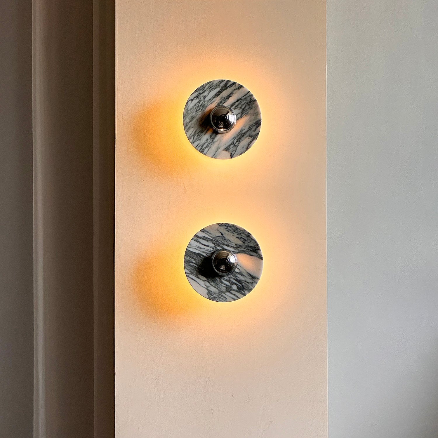 Lunetra Marble Wall Light