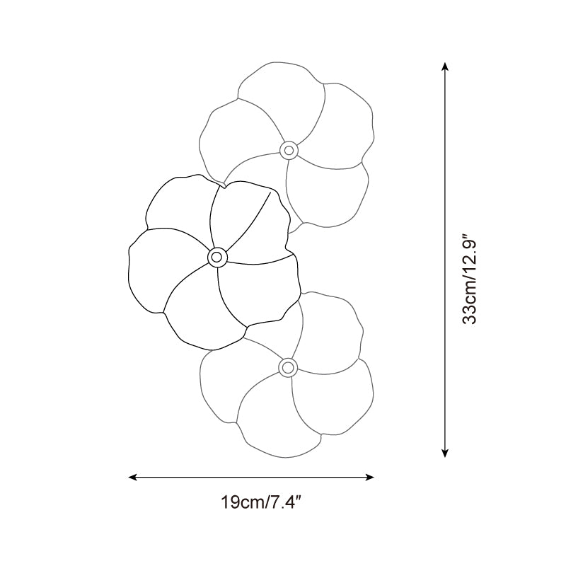 Virelza Flower Wall Light