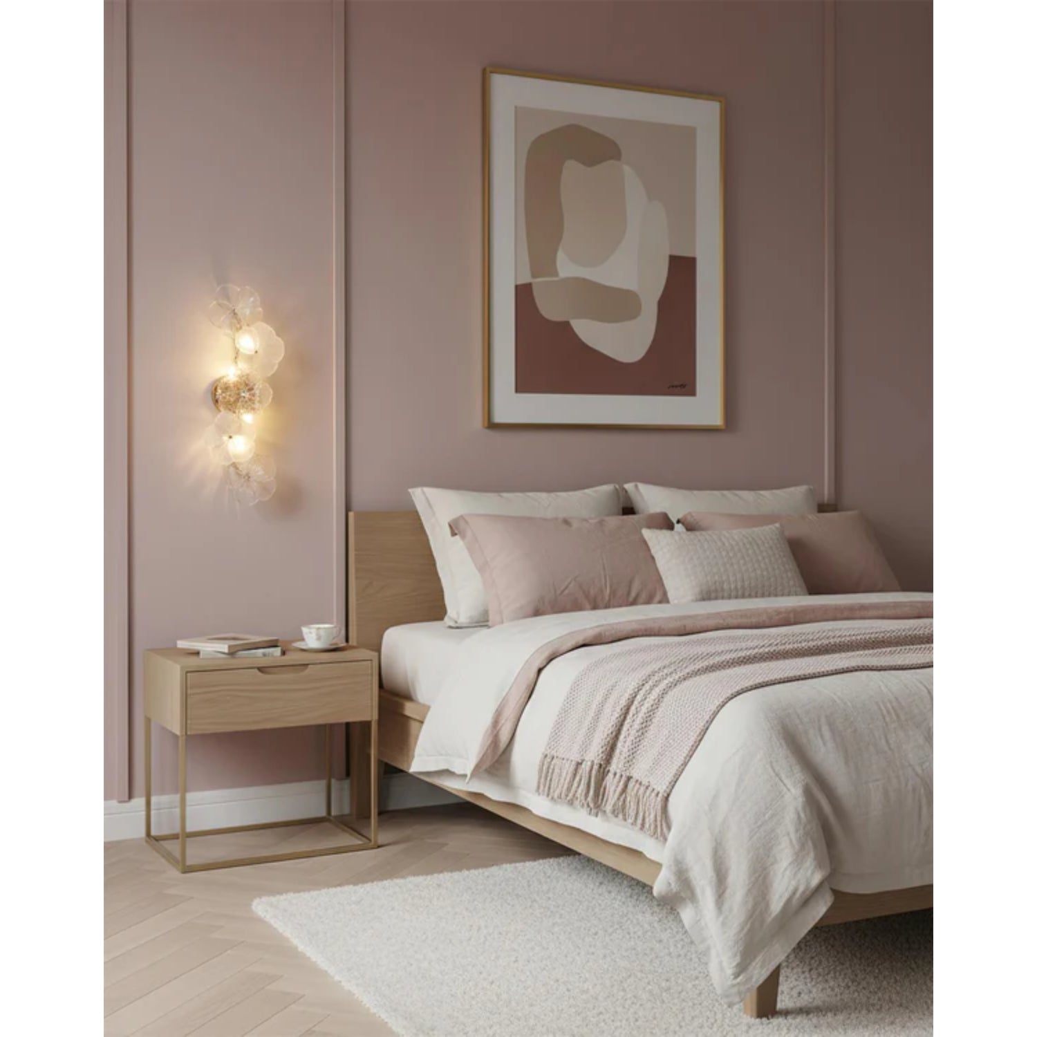 Virelza Flower Wall Light