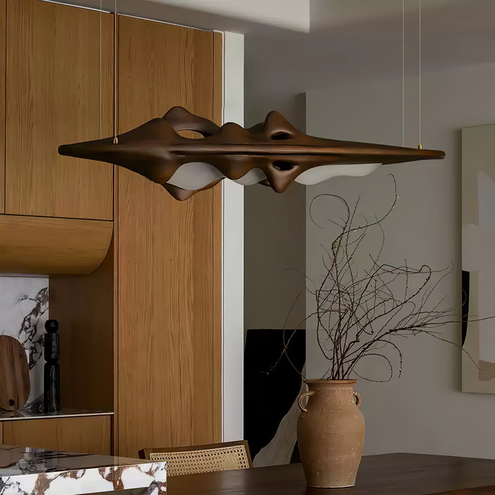 Diforaze Wooden Design Pendant Light