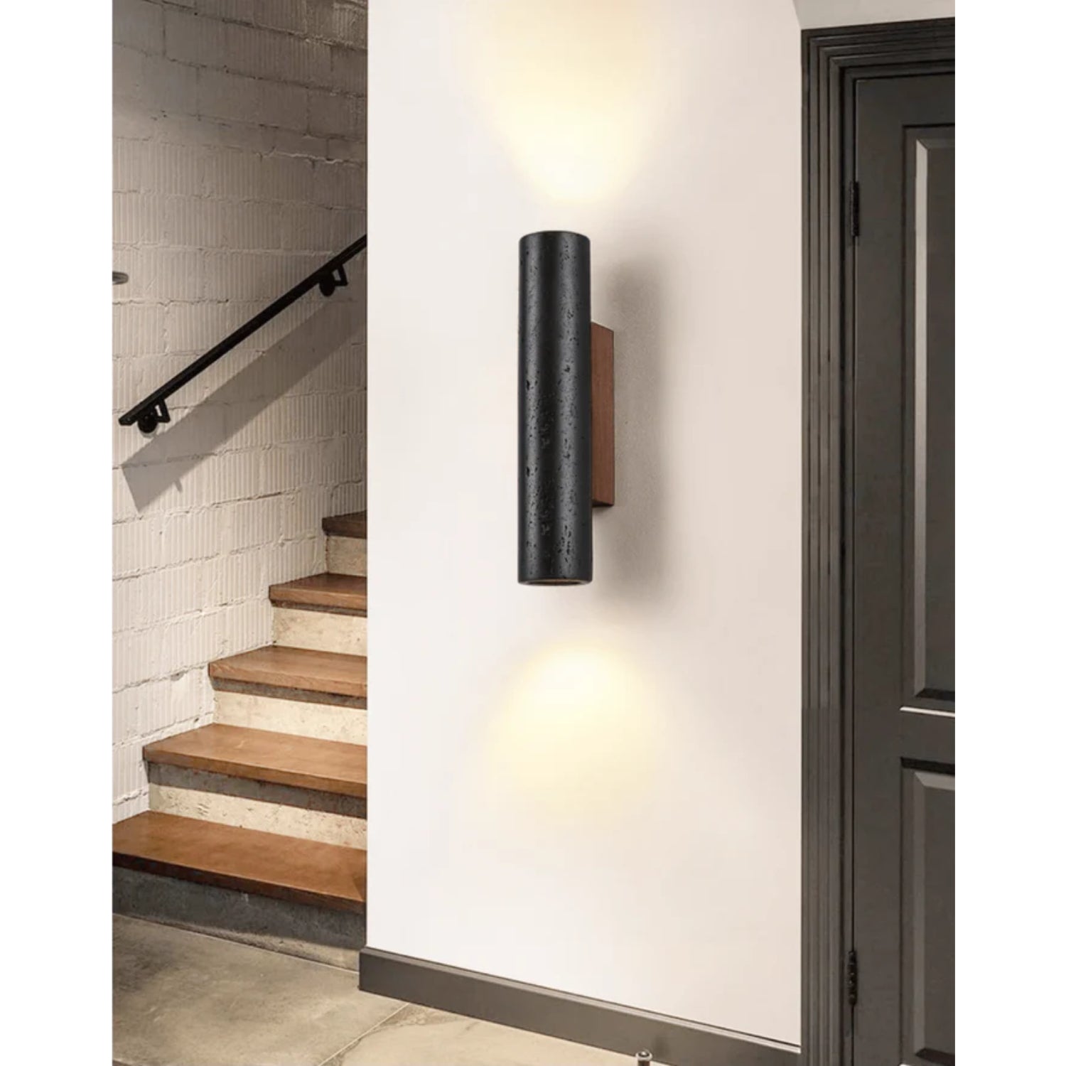 Nisco Travertine Wall Light
