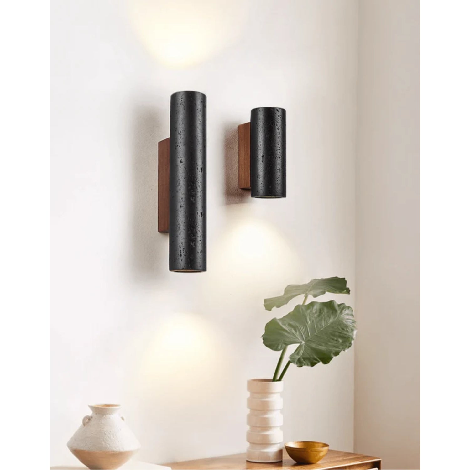 Nisco Travertine Wall Light