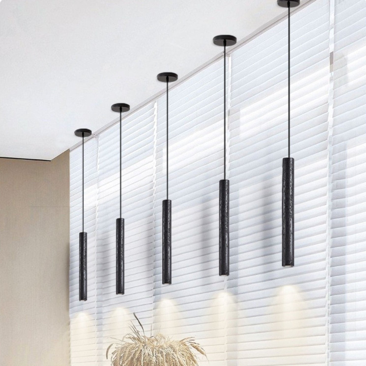 Gozan Travertine Pendant Light