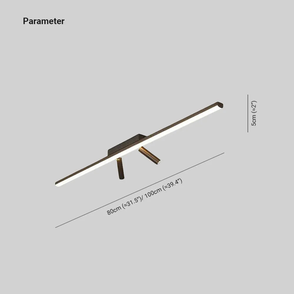 Quinden Linear Ceiling Light