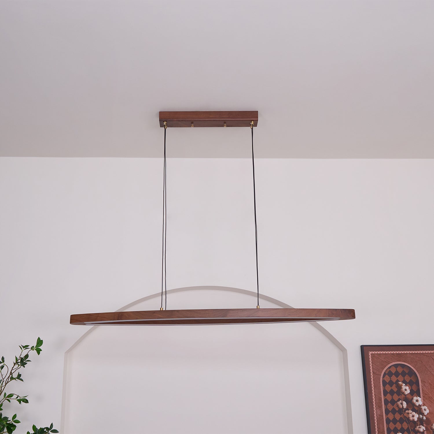 Veluzon Japandi Style Pendant Light
