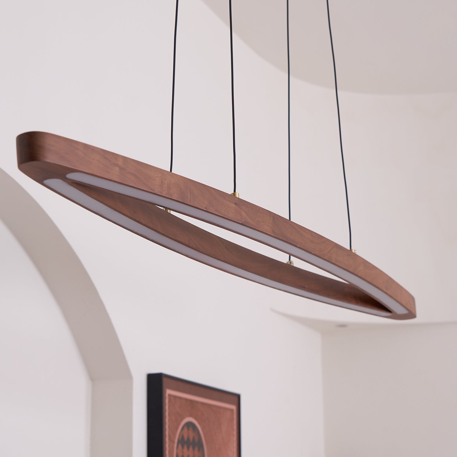 Veluzon Japandi Style Pendant Light