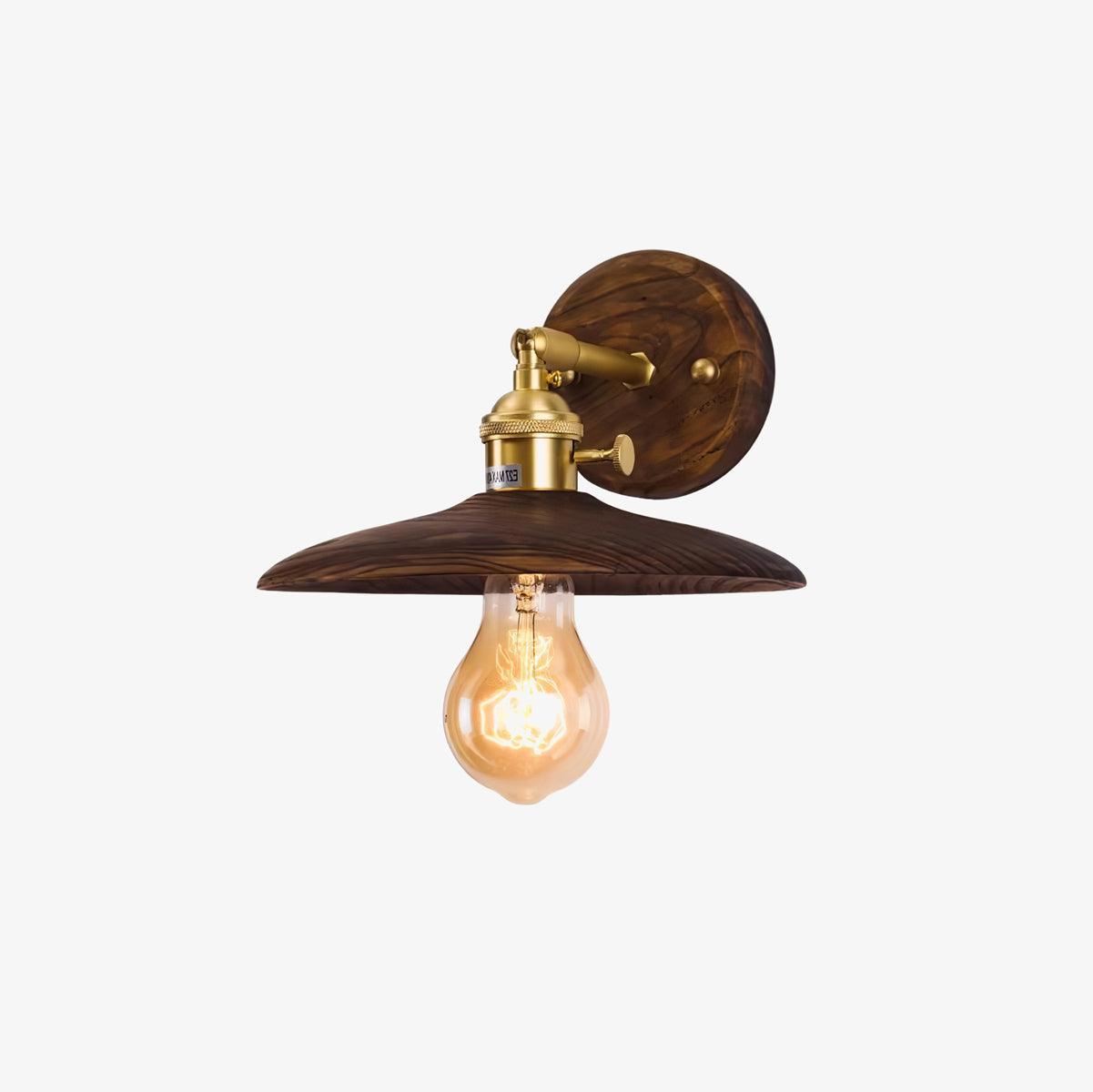 Coniwa Wooden Wall Light
