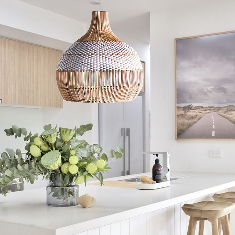 Avelina Woven Boho Pendant Light
