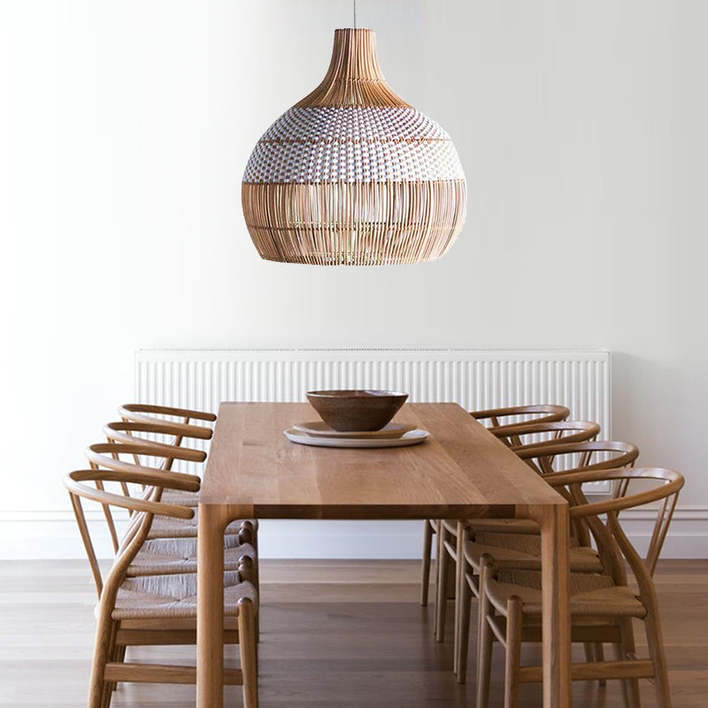 Avelina Woven Boho Pendant Light
