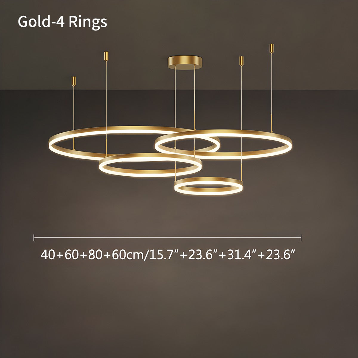 Circora Layered Ring Pendant Light