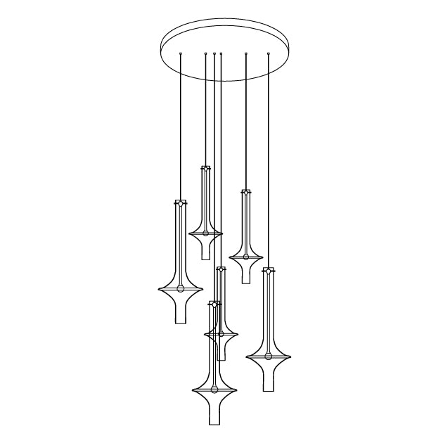 Lucent Totem Pendant Light