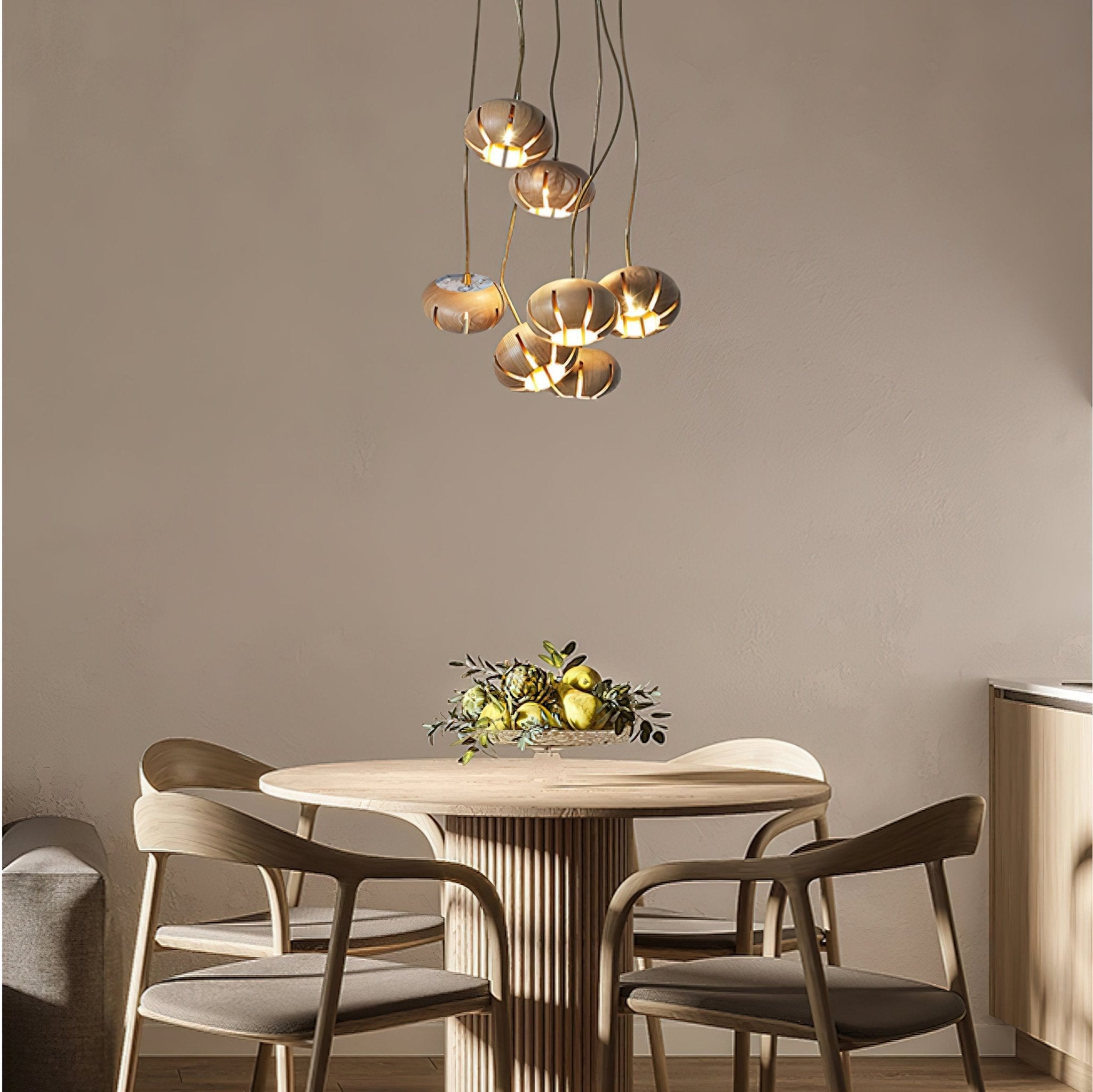 Moz Pumpkin Design Pendant Light