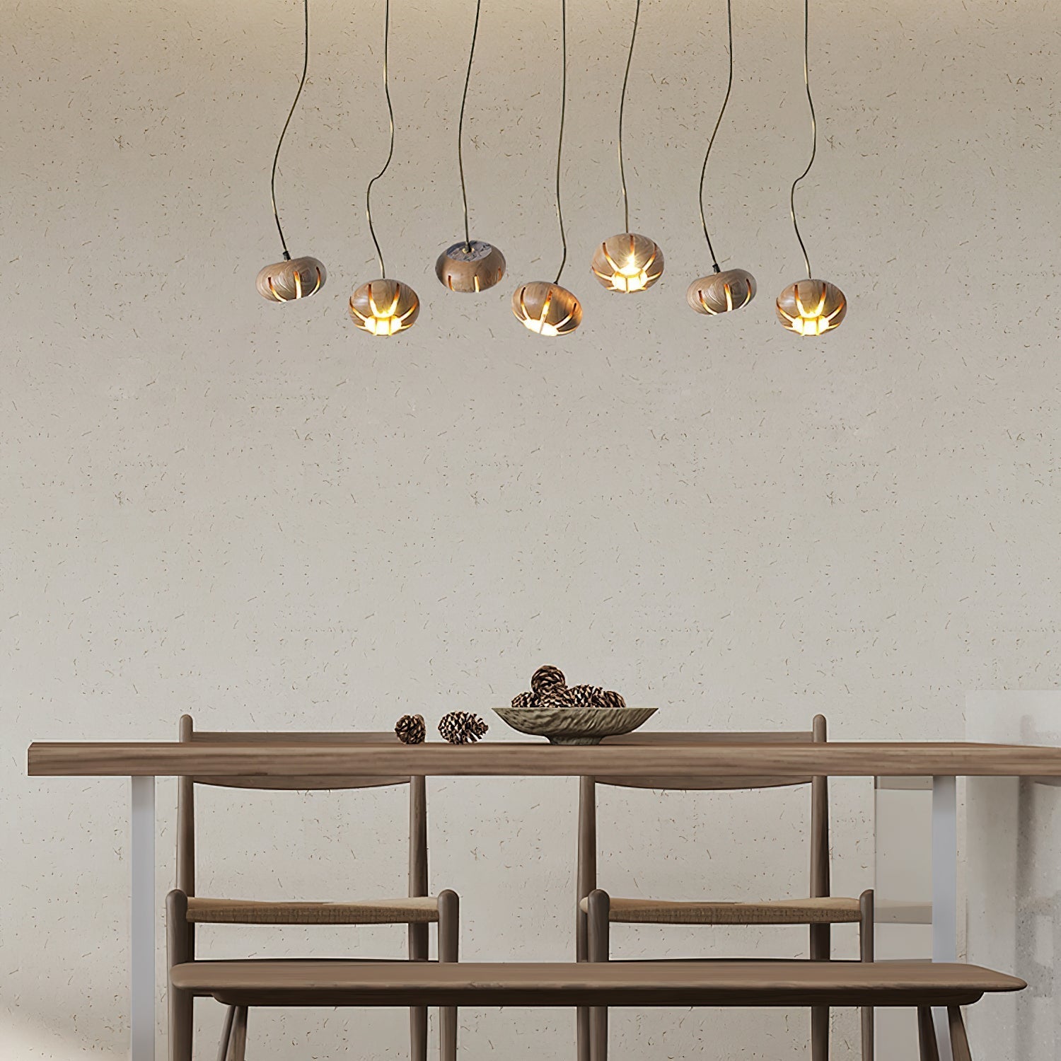 Moz Pumpkin Design Pendant Light