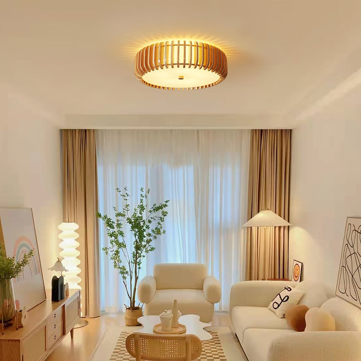 Alda Drum Ceiling Light