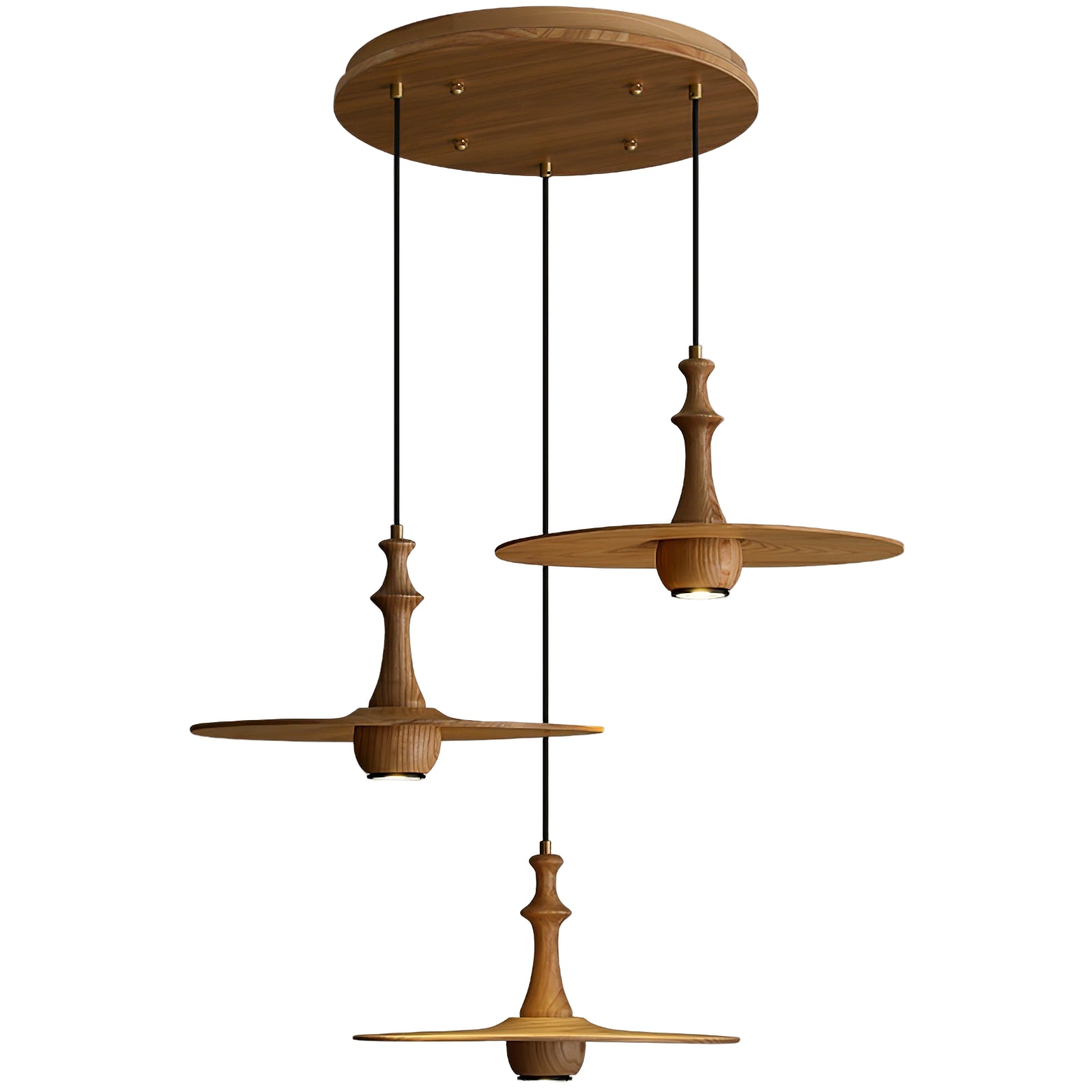 Spindu Wooden Pendant Light