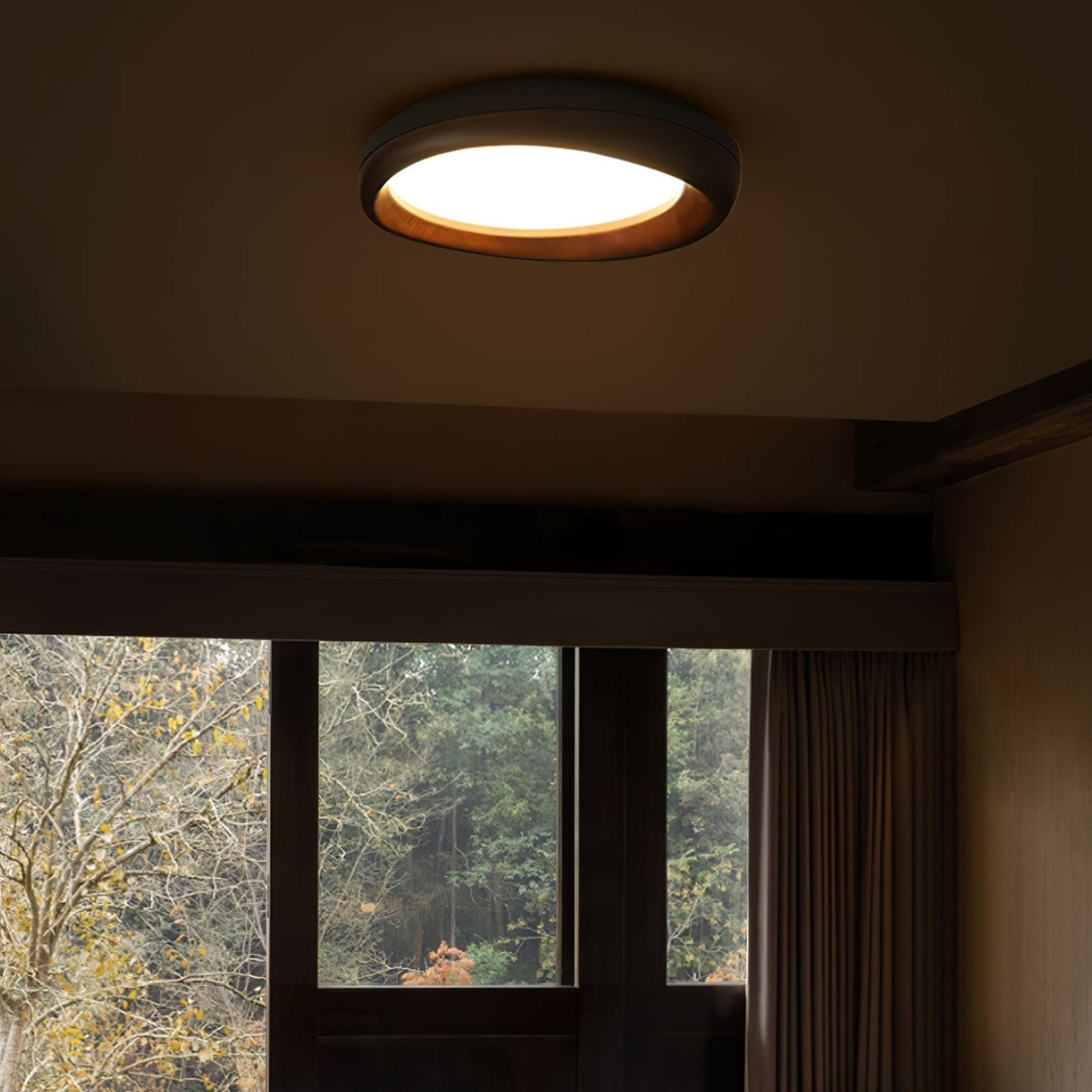 Besca Wooden Ceiling Light