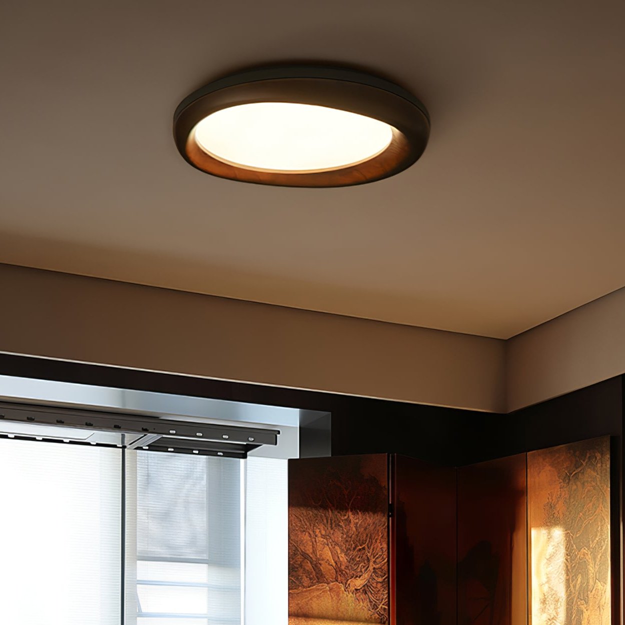 Besca Wooden Ceiling Light