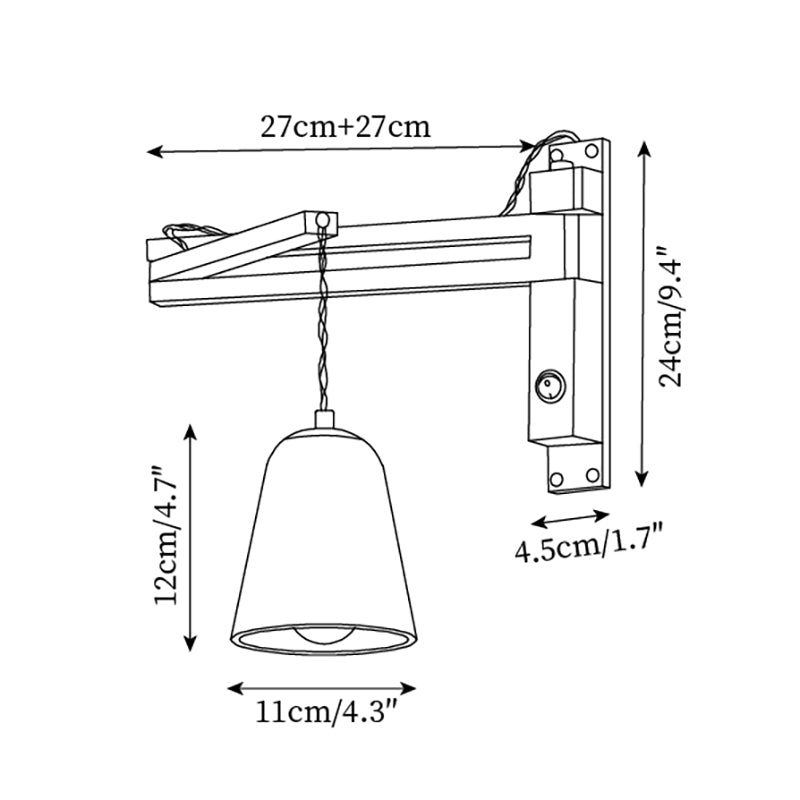 Zayevo Natural Stone Wall Light