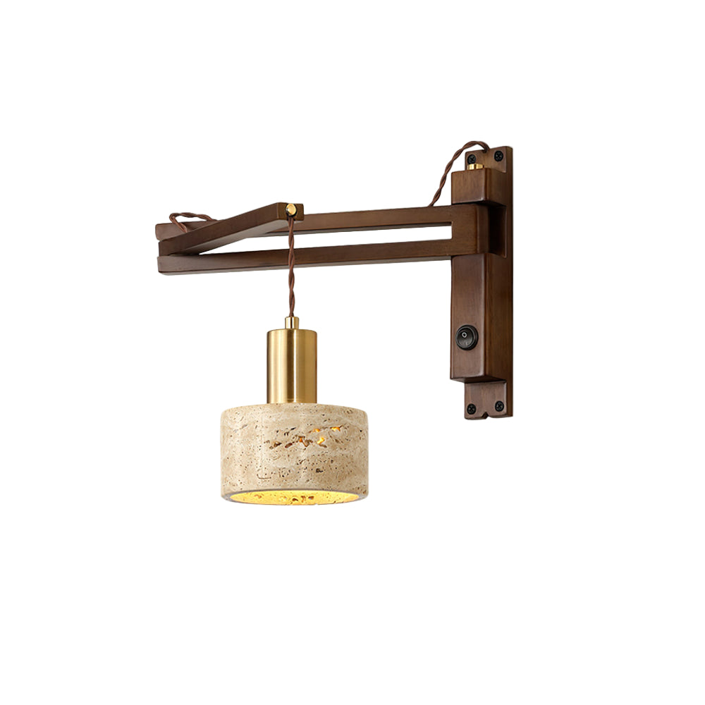 Zayevo Natural Stone Wall Light