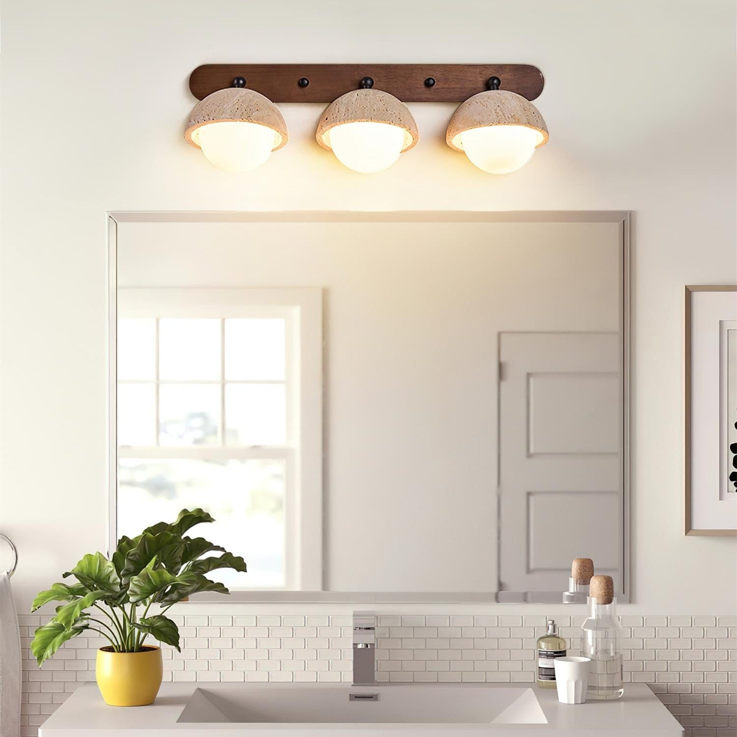 Pellenza Natural Stone Wall Light