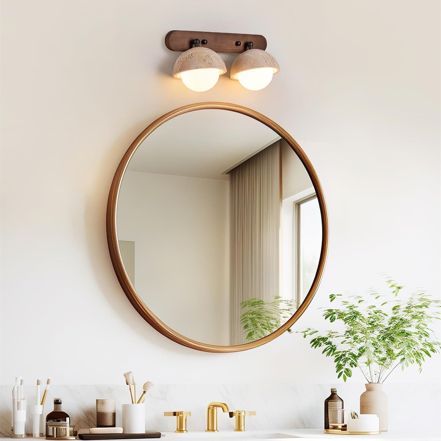 Pellenza Natural Stone Wall Light