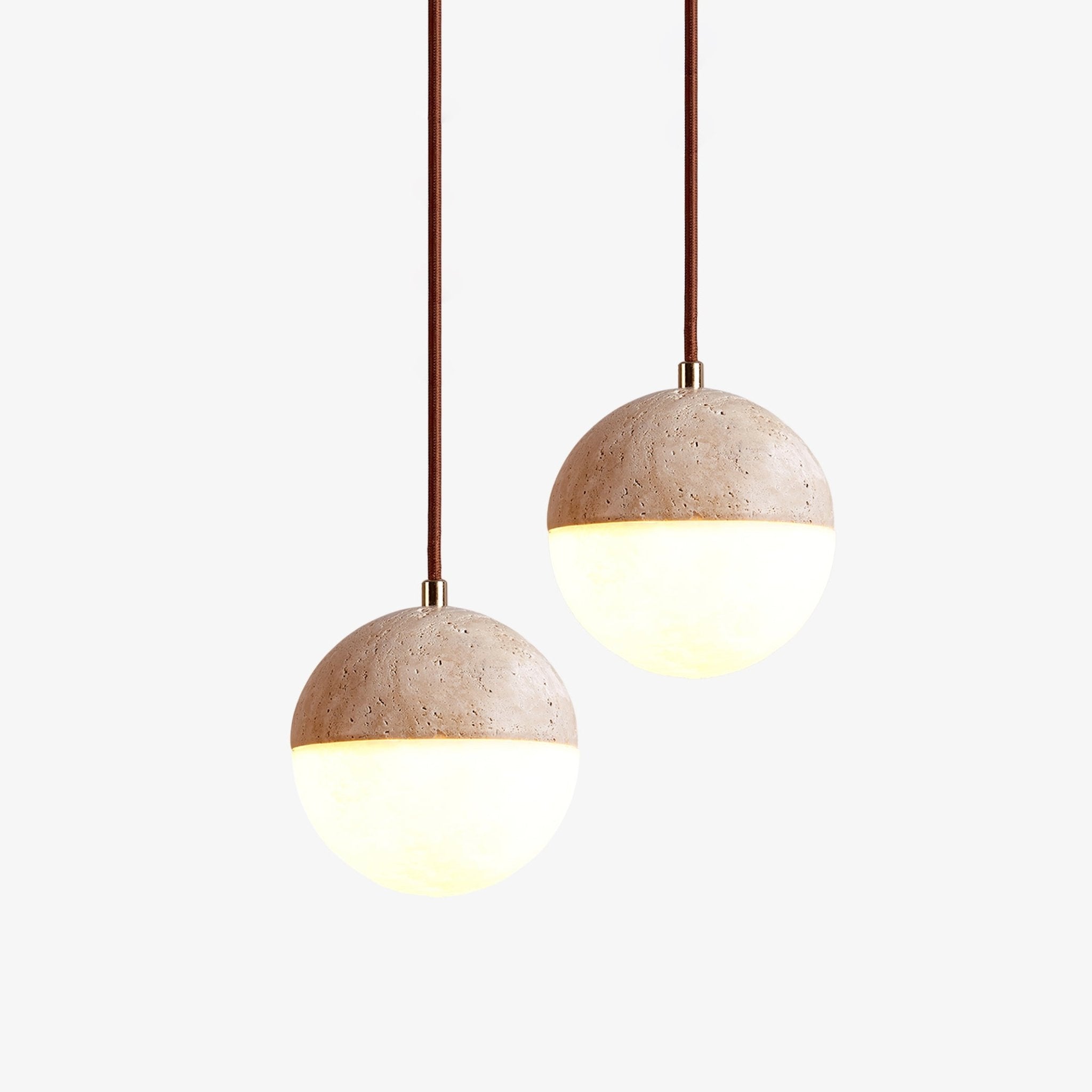 Soteno Natural Stone Pendant Light