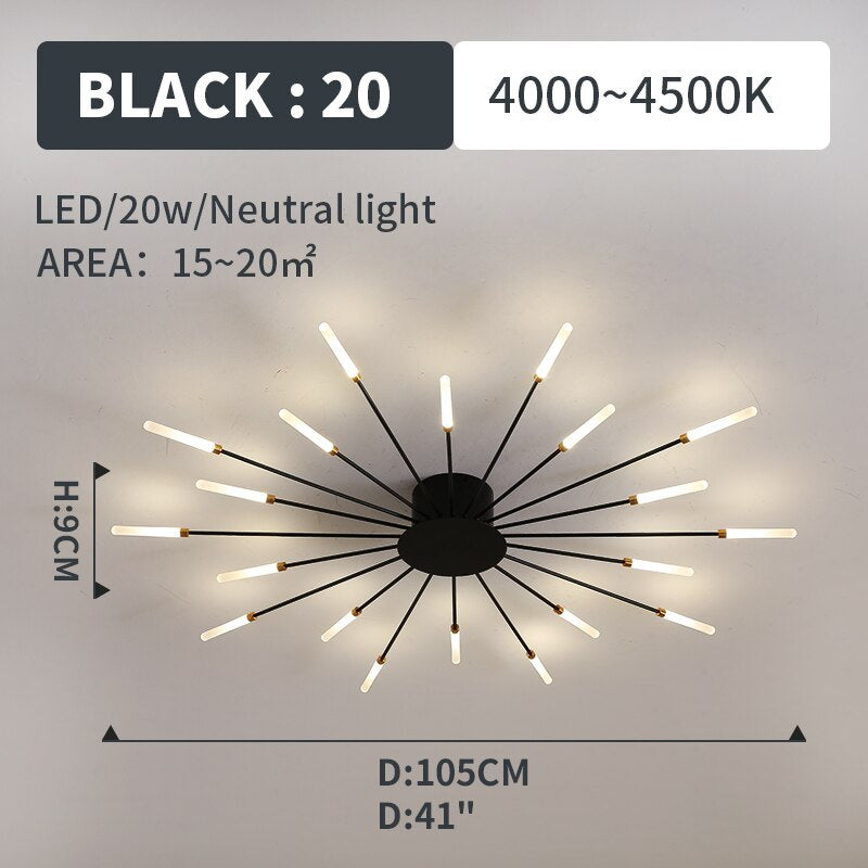 Camarburn Flush Ceiling Light