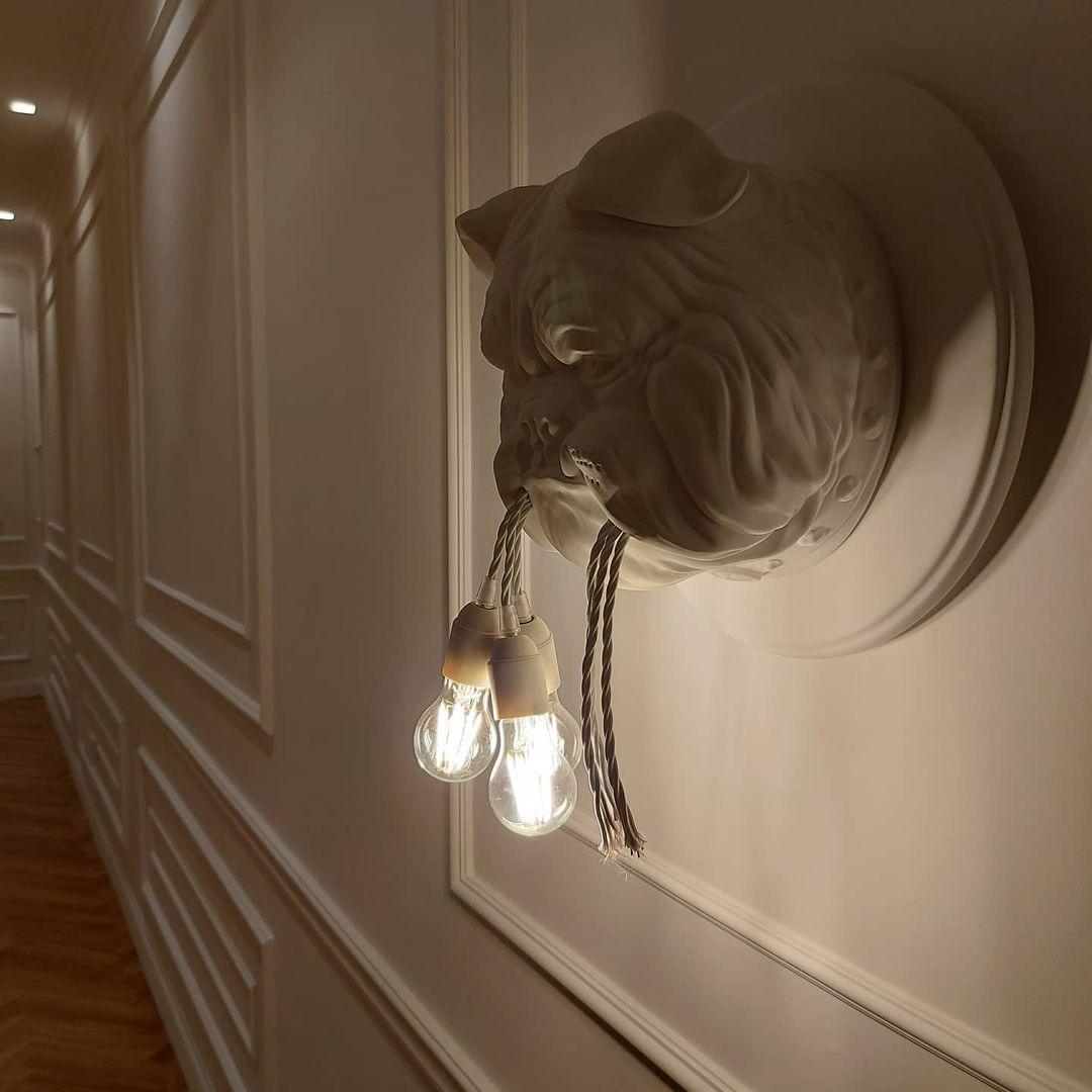 Bulldog Wall Light