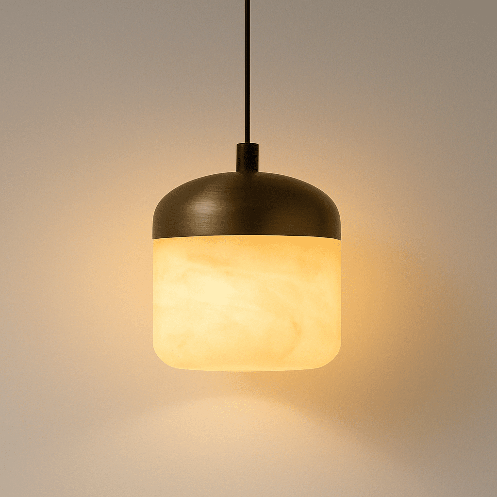 Elaso Alabaster Pendant Light