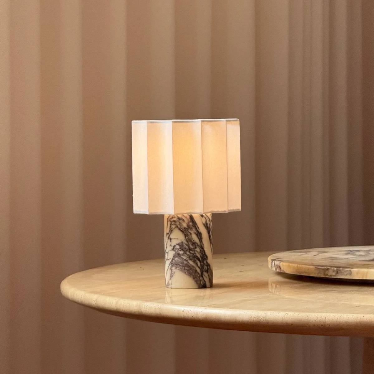 Orvinna Marble Table Lamp