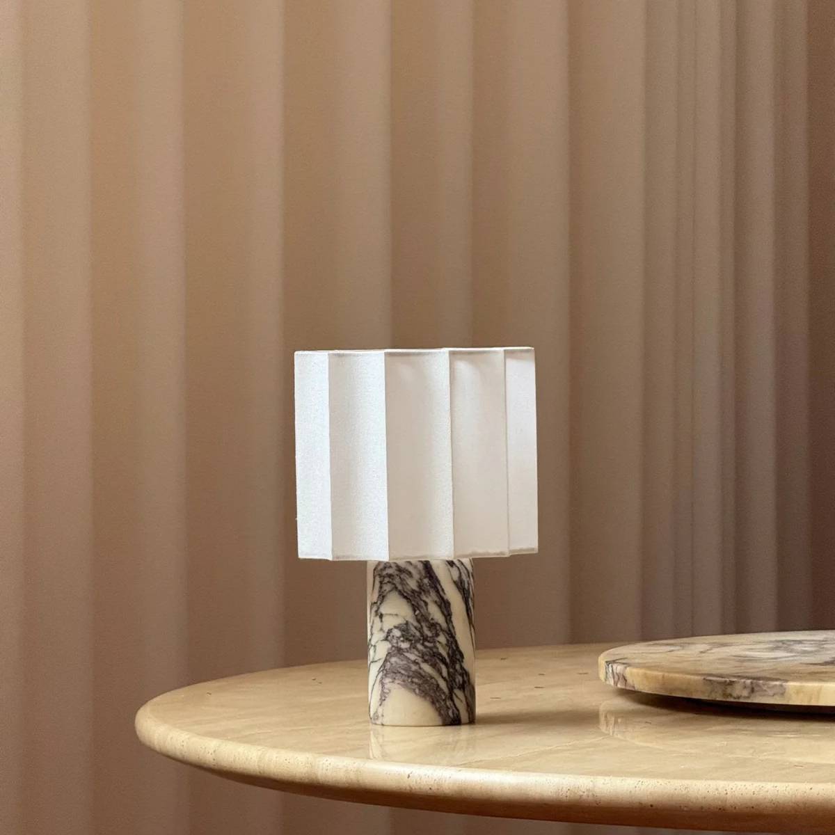 Orvinna Marble Table Lamp