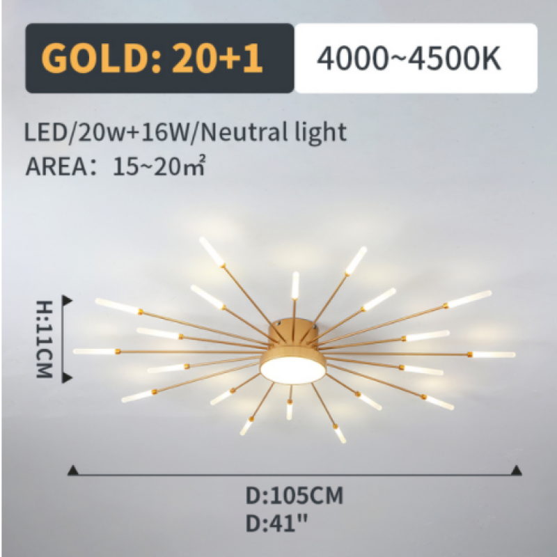Stremson Modern Ceiling Light