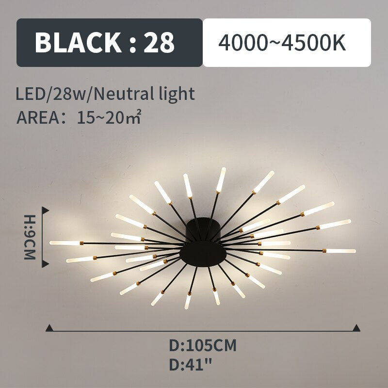 Camarburn Flush Ceiling Light