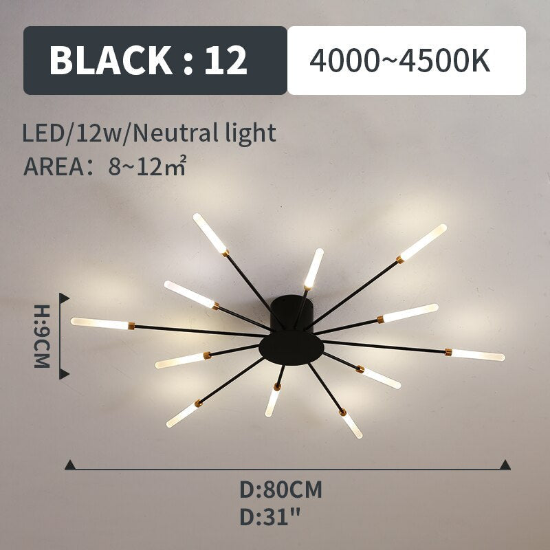 Camarburn Flush Ceiling Light