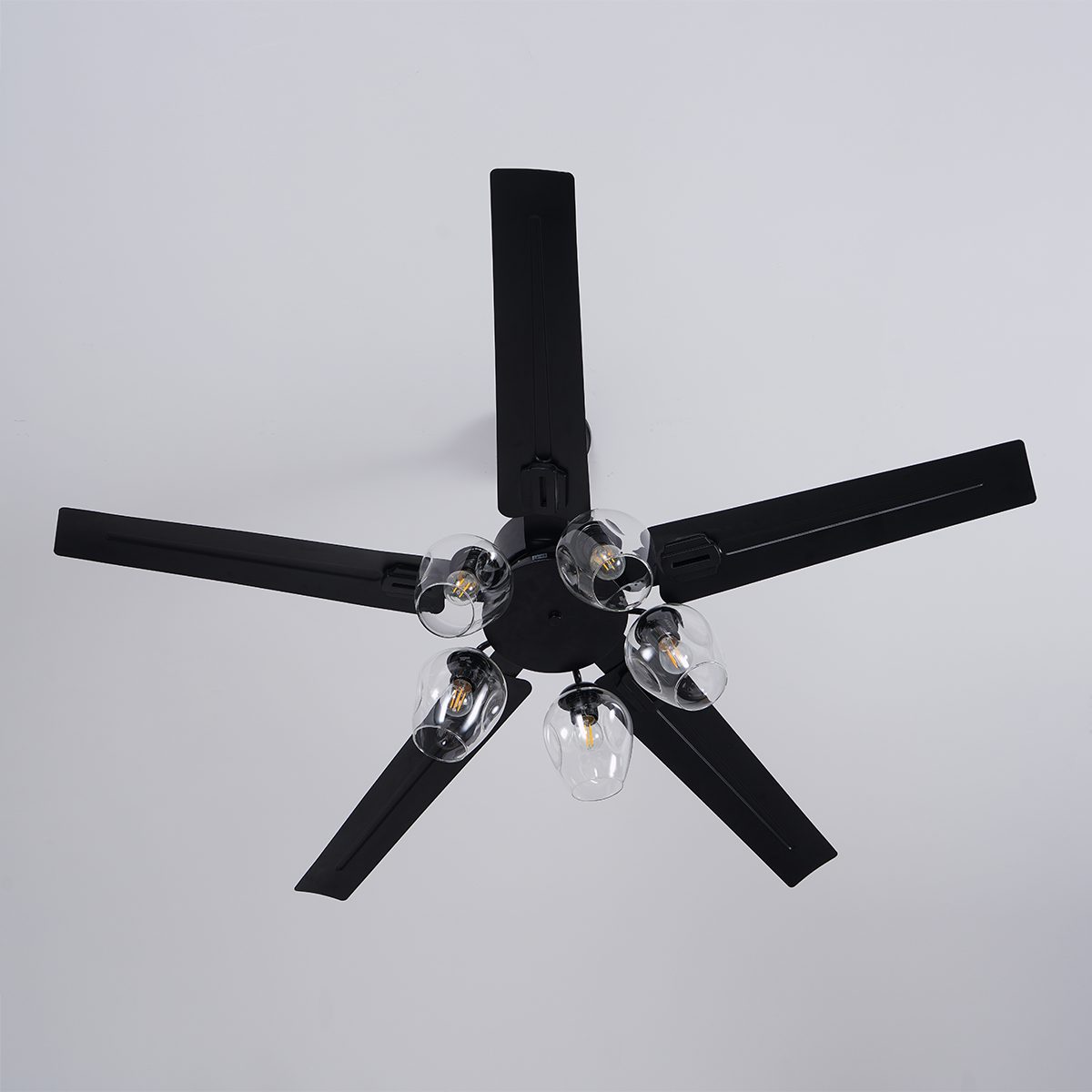 Elson Vintage Black Ceiling Fan