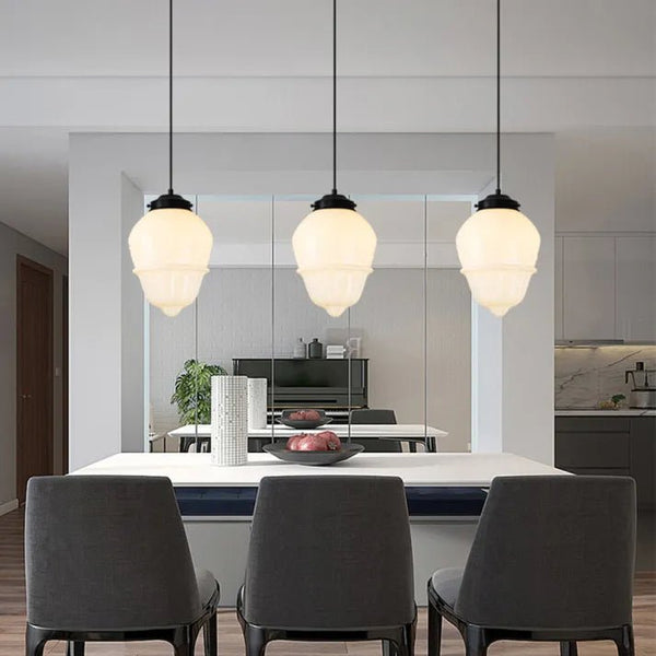 Vinvao Frosted Glass Pendant Light