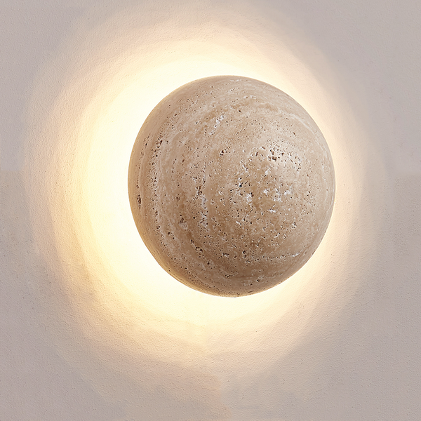 Tizo Travertine Wall Light