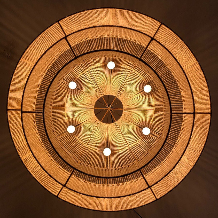 Taverno Hemp Rope Boho Pendant Light