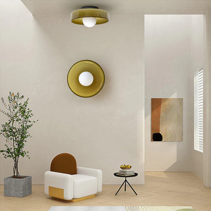 Mulon Ceiling Light and Wall Light